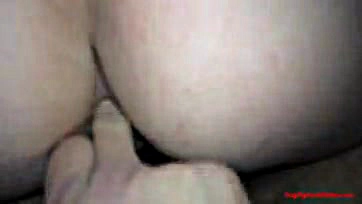 She gets cum-filled after intense pussy pounding