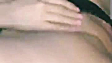 Brother cums on sister's pussy after college