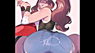 Fucking Hilda gets her twerking on, hard