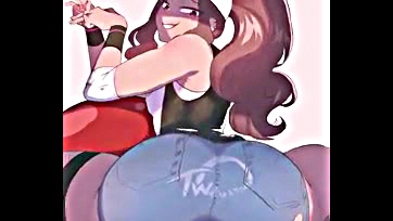 Fucking Hilda gets her twerking on, hard