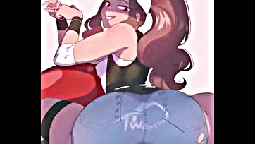 Fucking Hilda gets her twerking on, hard